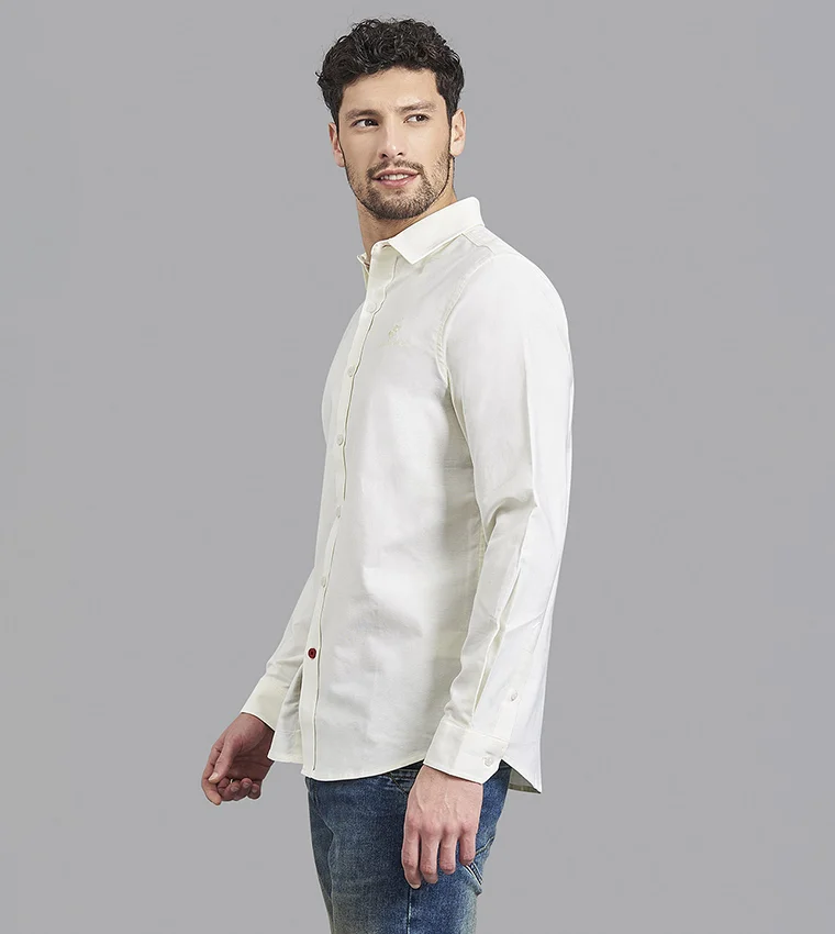 BEVERLY HILLS POLO CLUB Casual Long Sleeve Shirt