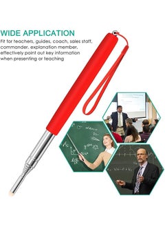 erorex Pointer Stick 2 Pack 1M Telescopic Pointer Stick With Hand Lanyard Presentation Pointers For Coach Class Classroom Whiteboard Post Pointer  - Image 4