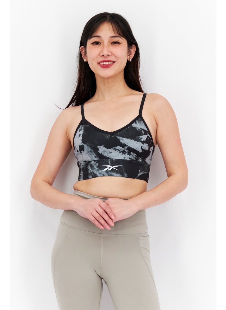 Women Brand Logo Padded Sports Bra, Black - pzsku/ZF06AE2BB603C0BE8A58EZ/45/_/1724350963/e73e3e6e-7098-47eb-b850-13dac7f991cc