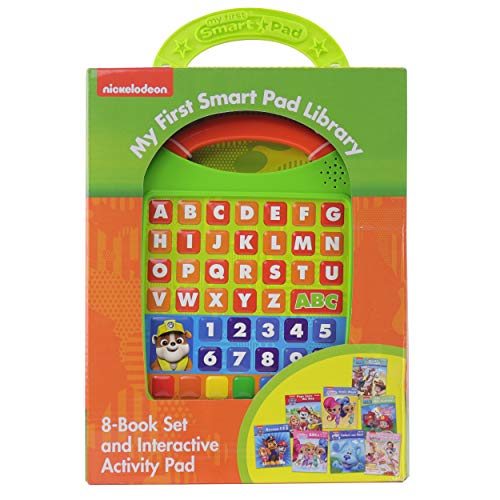 Nickelodeon My First Smart Pad Library 8Book Set And Interactive Activity Pad