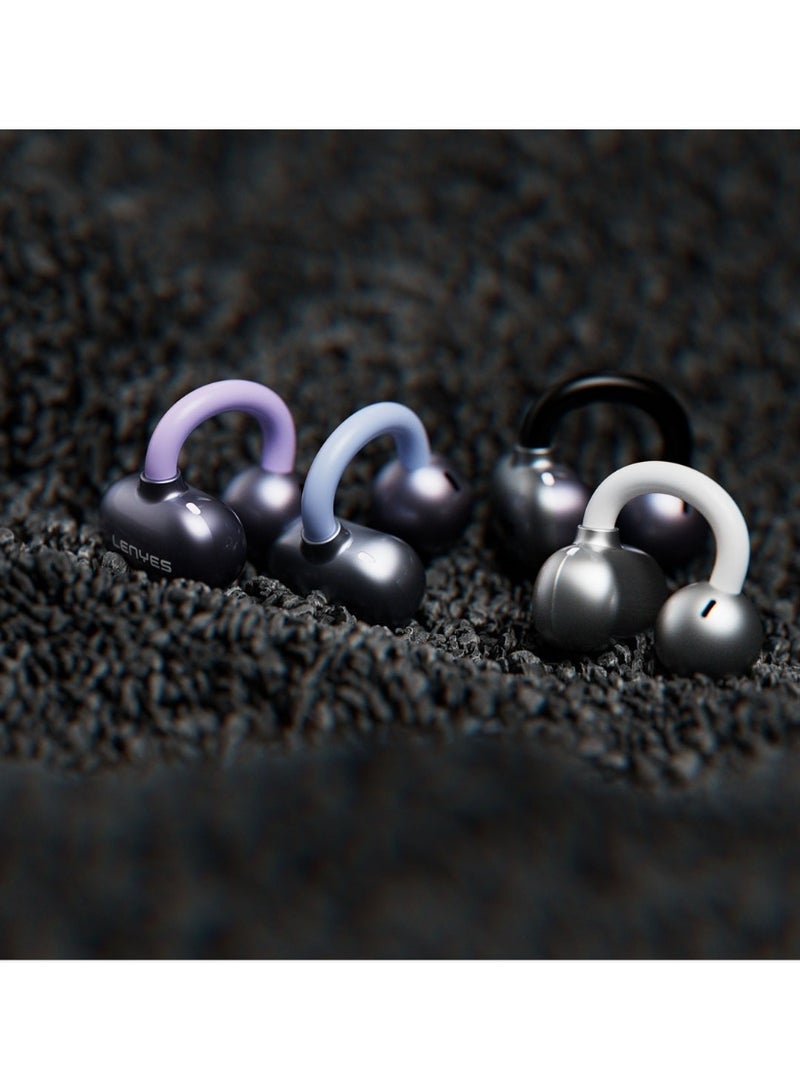 Lenyes FreeClip Wireless Earbuds - Open Ear Bluetooth Earphones with Long Lasting Battery - Grace Air203, Random Color - Image 3