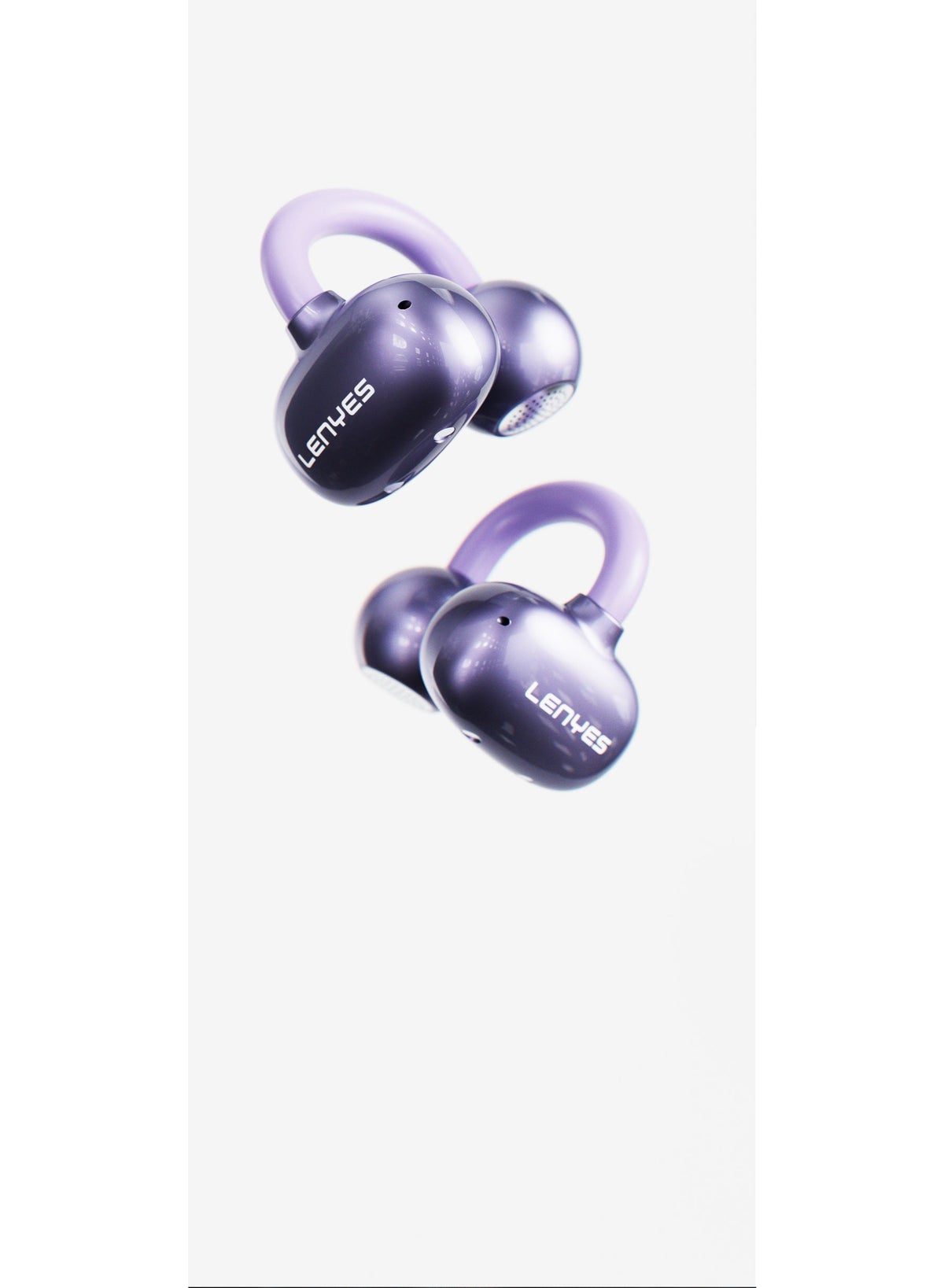 لين ييس Lenyes Freeclip Wireless Earbuds Open Ear Earphones With Long Lasting Battery Grace AIR203 Random Color
