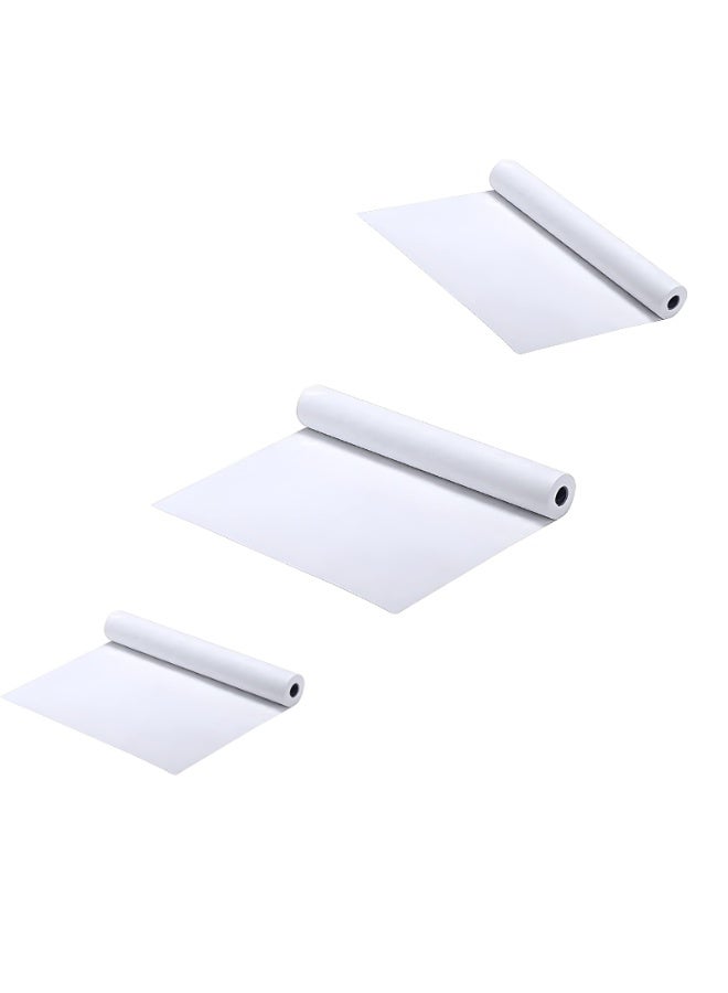 Kalon A1 White Drawing Paper Roll 80 GSM, 60cm x 50 Meter – Art & Craft Paper for Kids, Students & Artists | Smooth Surface for Painting & Sketching Pack of 3 - Image 1