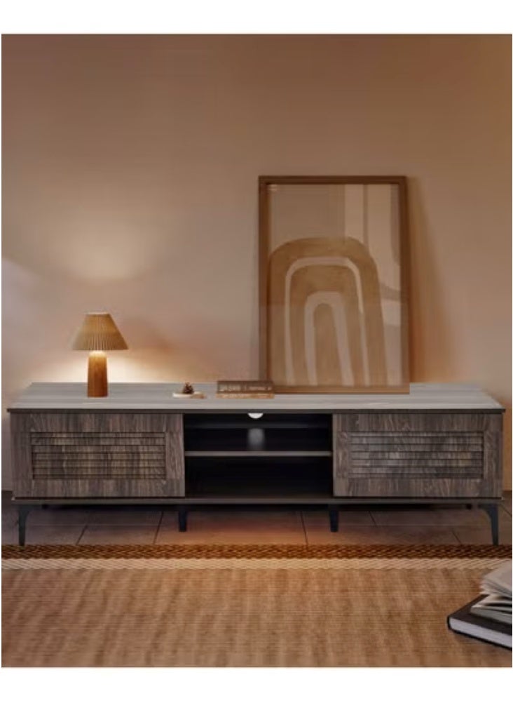 ليفينج طاولة تلفاز مع رف 180*40*48 سم - Image 2