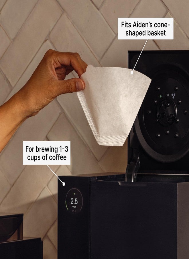 Fellow Aiden Cone Single Brew Filters (Set of 40) - polybag - Image 2