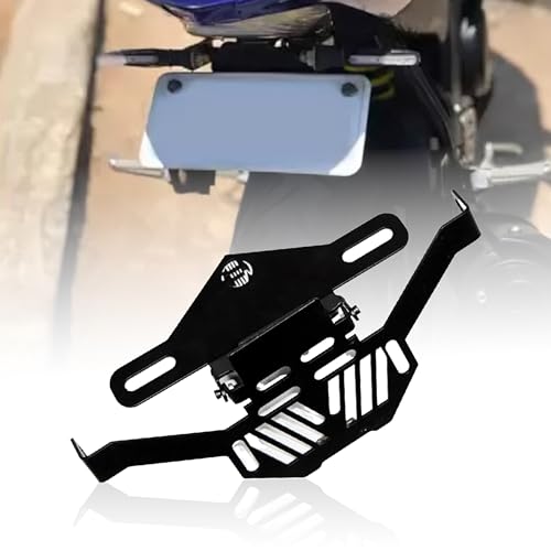 OBEROI'S TRADERS Premium Magnetic Foldable Tail Tidy Number Plate Holder for Universal for All Bikes - Image 1