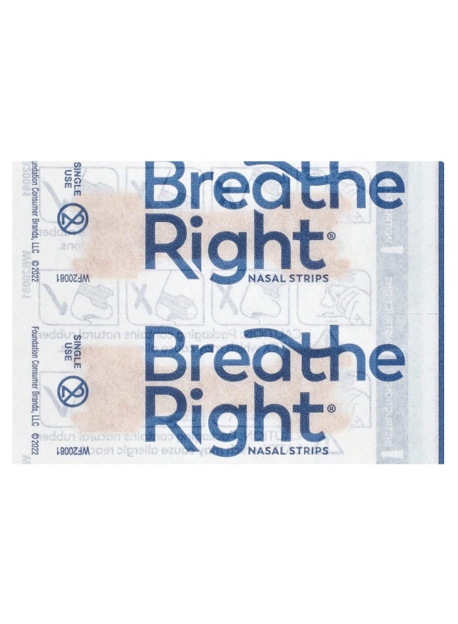 Breathe Right, Nasal Strips, Small/Medium, 30 Tan Strips (Packaging may vary) - Image 3