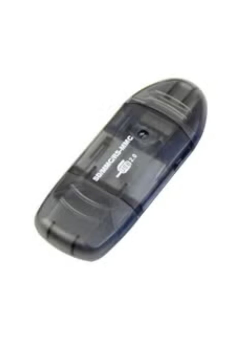 4 in 1 Mini USB 2.0 Professional Micro High Speed Laptop Camera Black Usb Memory Card Reader - Image 1