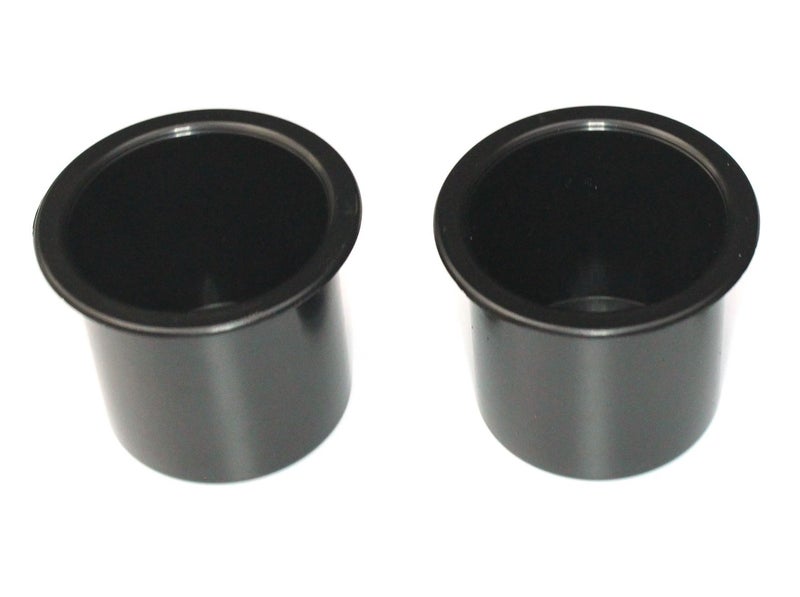JSP Manufacturing Plastic Small 2 78 inch Black Drop in Beverage Drink Can Holder Insert Perfectly Fits 12oz Beverage cans and 16oz Plastic Water Bottles Multipack Wholesale Bulk Listing Poker Table2 - Image 2