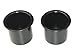 JSP Manufacturing Plastic Small 2 78 inch Black Drop in Beverage Drink Can Holder Insert Perfectly Fits 12oz Beverage cans and 16oz Plastic Water Bottles Multipack Wholesale Bulk Listing Poker Table2 - Image 3