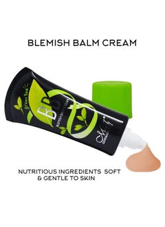 adbeni Mn Bb Cream With Green Tea Extract Shade Beige Ivory 40G (Mnf614) With 3D Skin Whitening Cream  - Image 3