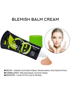 adbeni Mn Bb Cream With Green Tea Extract Shade Beige Ivory 40G (Mnf614) With 3D Skin Whitening Cream  - Image 4