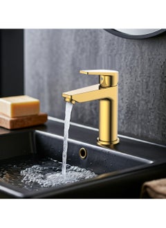 HESANIT Logic Single Lever Basin Mixer With Pop-Up Waste Gold - 4001G - pzsku/ZF06B51B454CAECB390D0Z/45/_/1732692524/76b8c636-853f-480c-aab1-542913db4725