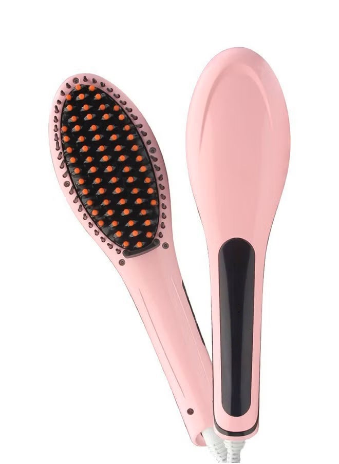 جهاز استشعار وتصفيف الشعر بشاشة LCD أسود/وردي - Image 1