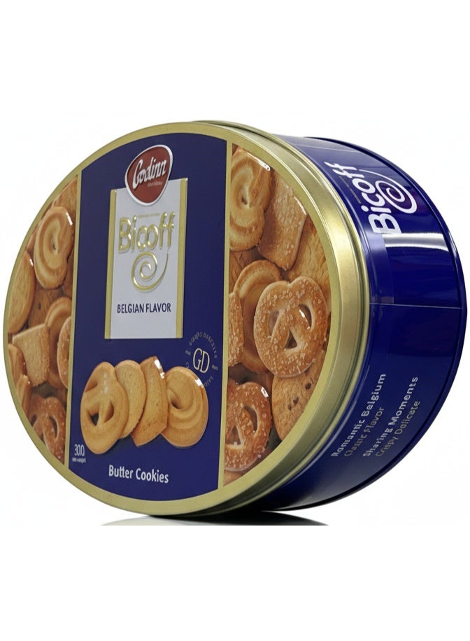 Godinn Bicoff Belgian Flavor Butter Cookies 300g - Image 2
