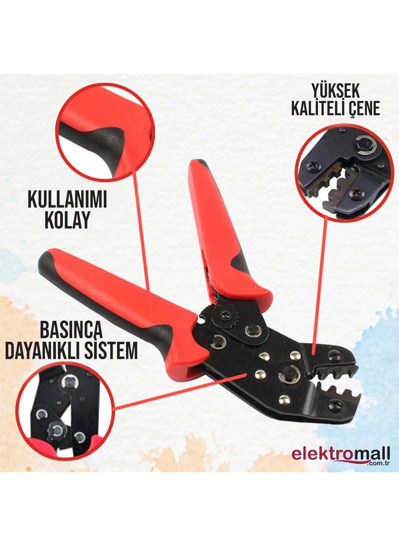 Elektromall Cable Crimping Pliers SN-28B 0.25-1mm2 Awg: 23-17  - Image 2