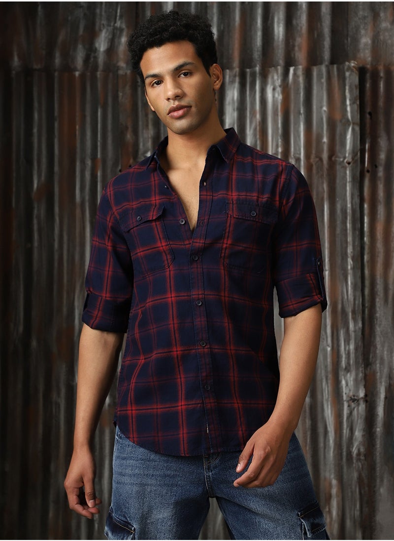 HIGH STAR Men’s Regular Fit Multicolour Shirts – Casual and Stylish  - Image 1