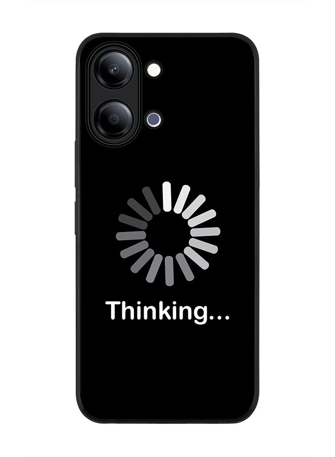 Stylizedd For vivo Y05 4G / Y6t 5G Case,Slim fit Camera Protection, Shockproof Thin Phone cover  - Thinking - Image 1