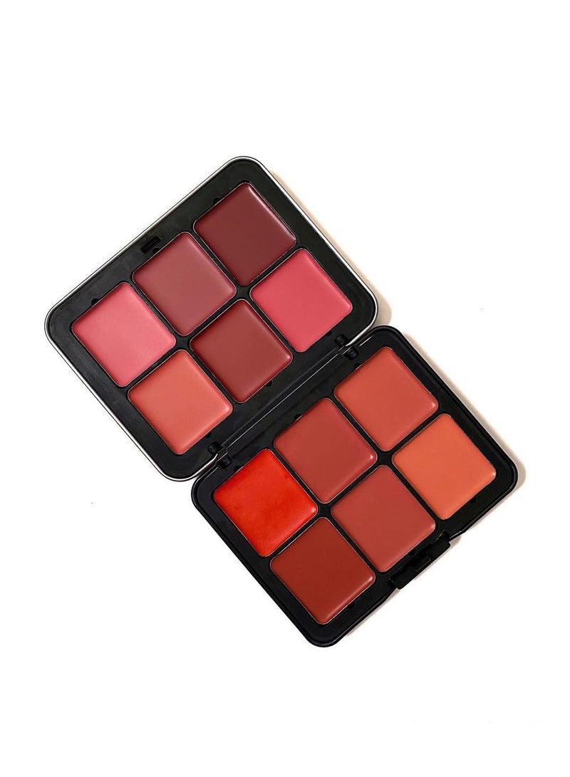 بيوتي فوريفر مجموعة ألوان أحمر خدود احترافية مكونة من 12 لونًا - Image 2