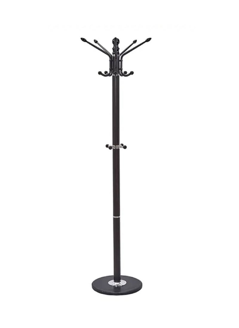 DubaiGallery - Coat Stands Coat Racks Large Hanger with Shoe Rack Standing Metal Coat Rack Hat Hanger Multiple Hooks Space Saving Umbrella Tree Stand Coat Umbrella Stand hat Shoe Rack Metal - Image 1