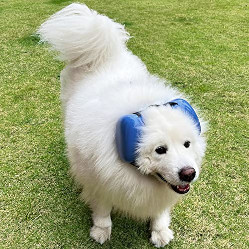 derYEP Dog Earmuffs for Hearing Protection 29dB NRR Ear Muffs Noise Protection (XLarge, White) - Image 3