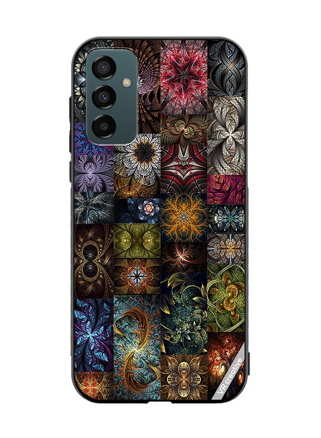 VR CREATIVE Protective Case Cover For Samsung Galaxy F13/M13 30 Mind Blowing Pieces Of Algorithmic Fractal Art Design Multicolour - Image 1