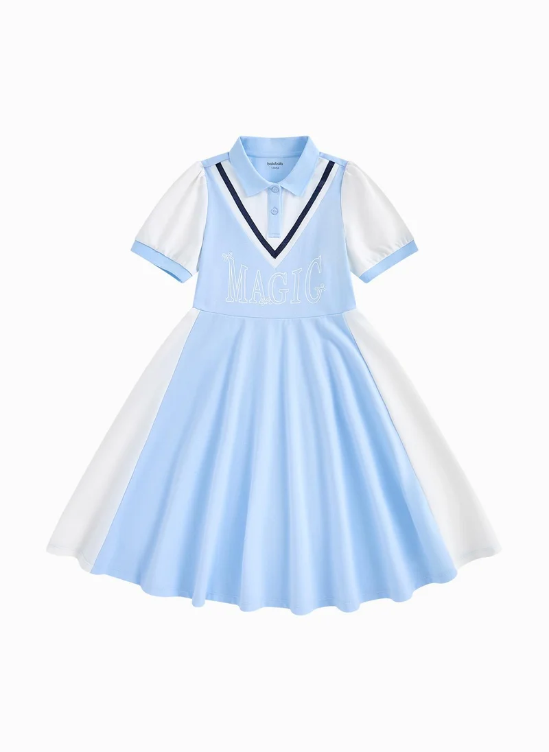 Balabala Kids Girl Knitted One-Piece Dress