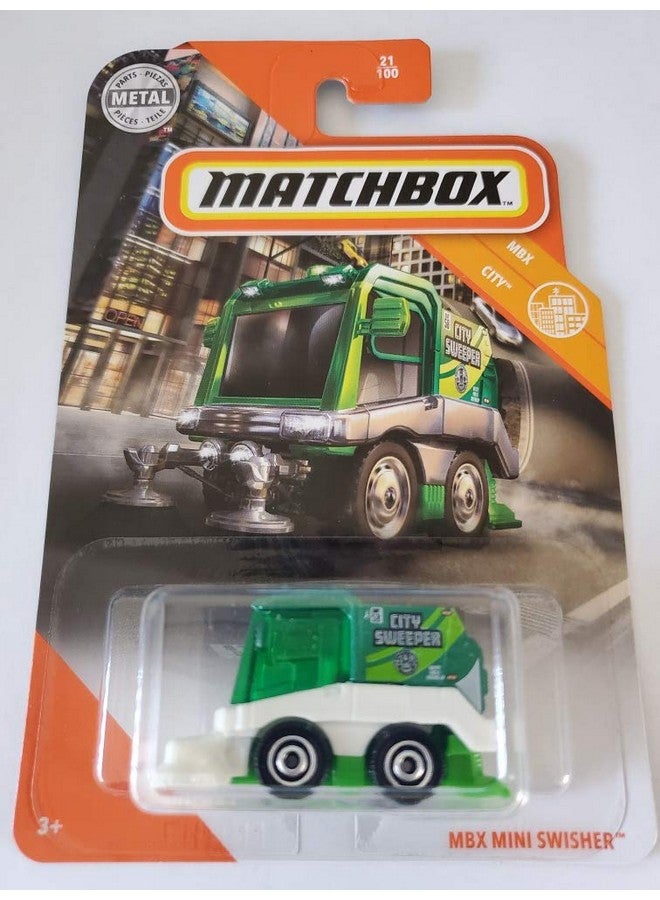 MATCHBOX Matchbox 2020 MBX City MBX Mini Swisher, Green 21/100
