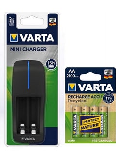 Mini 2 Charger + 4*2100 Mah Aa Rechargeable Battery - pzsku/ZF06BC45052EEC909241DZ/45/_/1728053568/c3e35fa2-98c9-4143-91e2-ecd3469a88eb