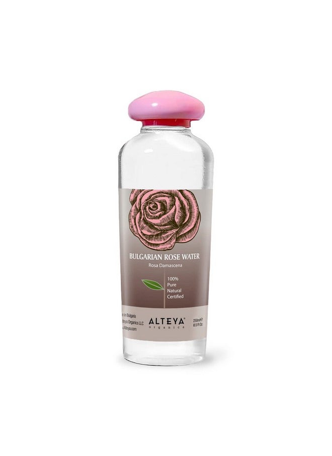 Alteya Organics Rose Water Natural Facial Toner 17 Fl Oz/500Ml Pure Bulgarian Rosa Damascena Flower Water Awardwinning Moisturizer Bpafree Bottle With Reducer  - Image 2