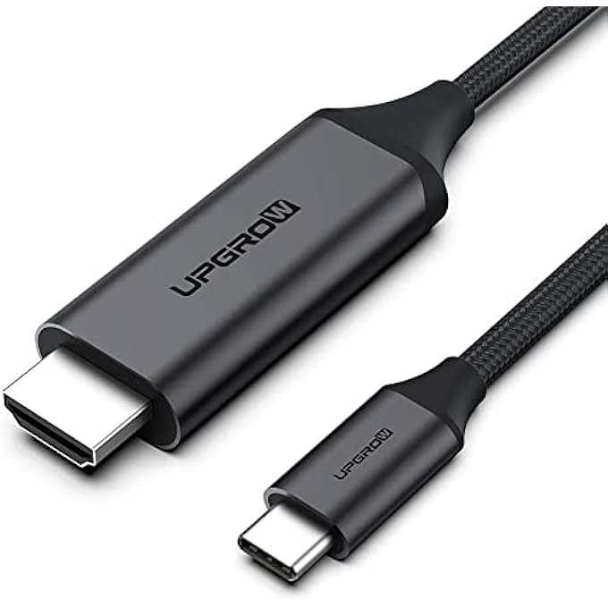 Upgrow USB-C TO HDMI CABLE - 4FT 4K@60HZ USB TYPE C TO HDMI CABLE, FOR MACBOOK PRO, MACBOOK AIR, IPAD PRO, IMAC CHROMEBOOK PIXEL - Image 1