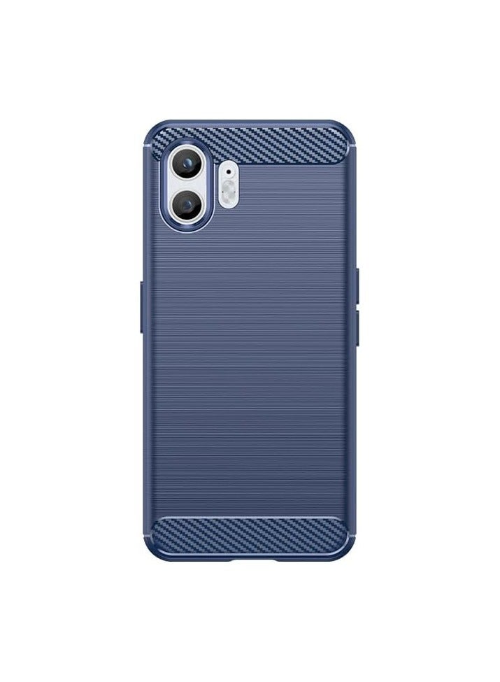 UNBLACK Compatible with Nothing Phone 2 Slim Shock Absorption Soft TPU (Blue) - Image 2