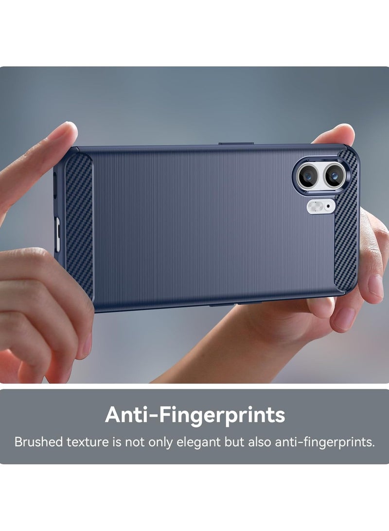 UNBLACK Compatible with Nothing Phone 2 Slim Shock Absorption Soft TPU (Blue) - Image 5