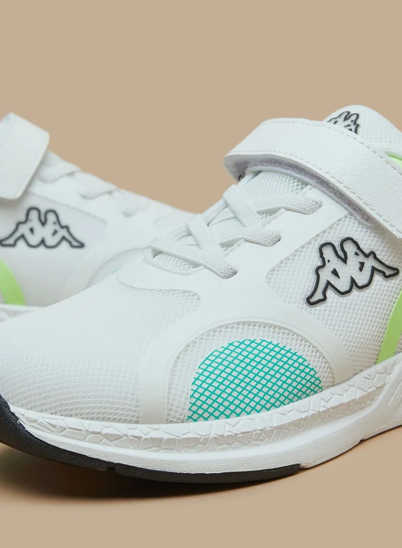 Kappa Boys' Sports Shoes with Hook and Loop Closure
