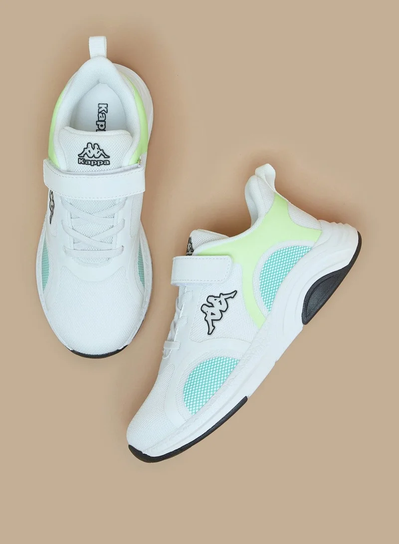 Kappa Boys' Sports Shoes with Hook and Loop Closure
