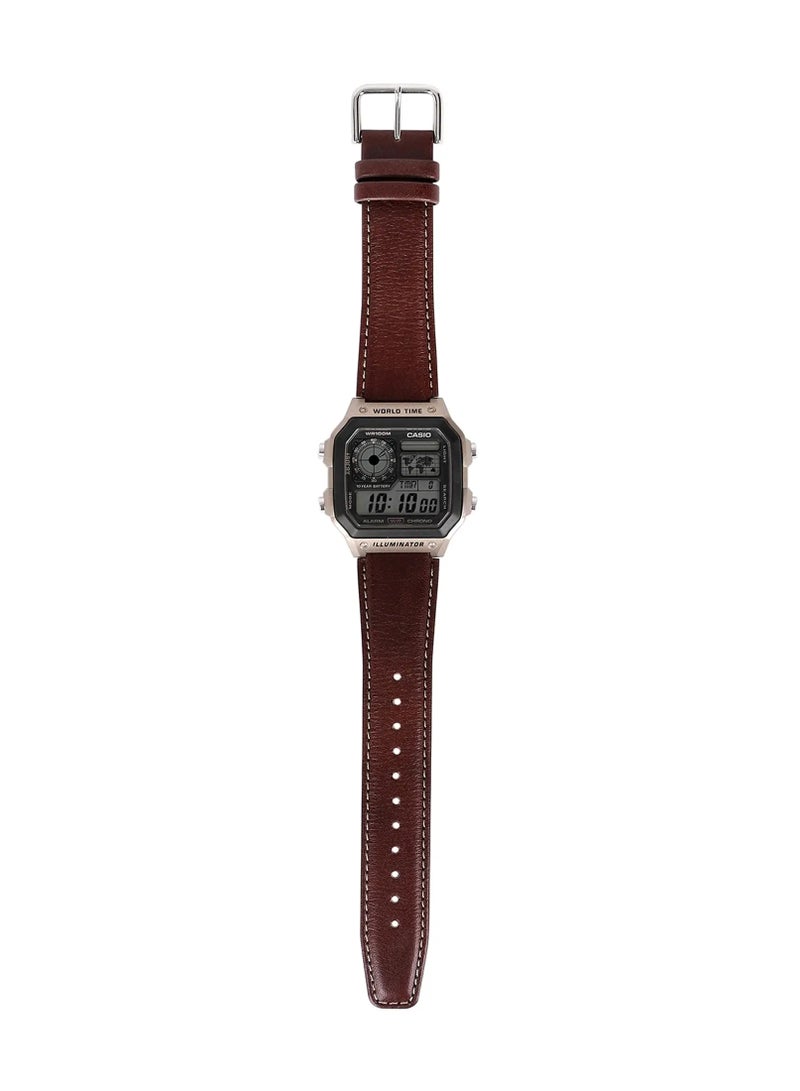 CASIO Royale Youth Digital Men's Watch, AE-1200WHL-5AVDF - Image 5