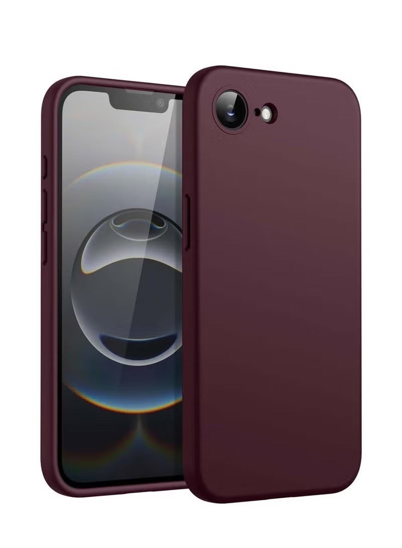 ELTRAZONE Apple iPhone 16e 5G 2025 Premium Soft Liquid Silicone Case Cover – Maroon, Shockproof, Slim Fit, Anti-Scratch, Full Protection, Soft Touch Finish, Lightweight Design - Image 2