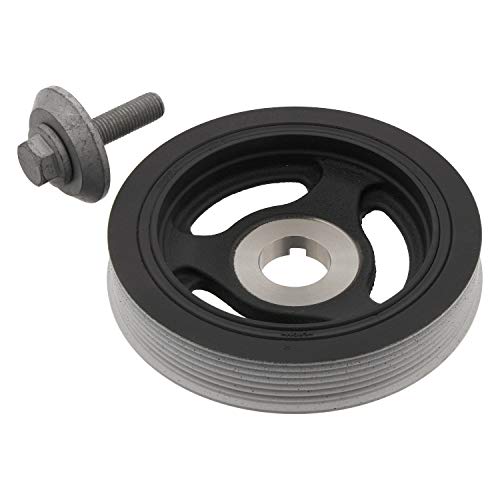 febi bilstein 33798 pulley decoupled, for crankshaft with screw - Pack of 1 - Image 1