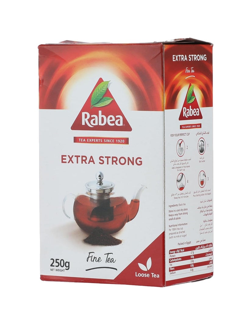 Rabea Rabea Strong Dust Black Tea 250 g  - Image 1