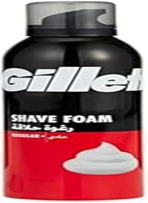 Gillette Regular Shaving Foam, 200ml