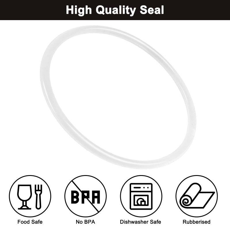 Maoolmht 5 Pack Replacement Lid Seal for Bubba HERO 18oz Mug, Gasket Seals Compatible with Bubba Stainless Steel Travel Mug, Leak-Proof BPA Free - Image 5