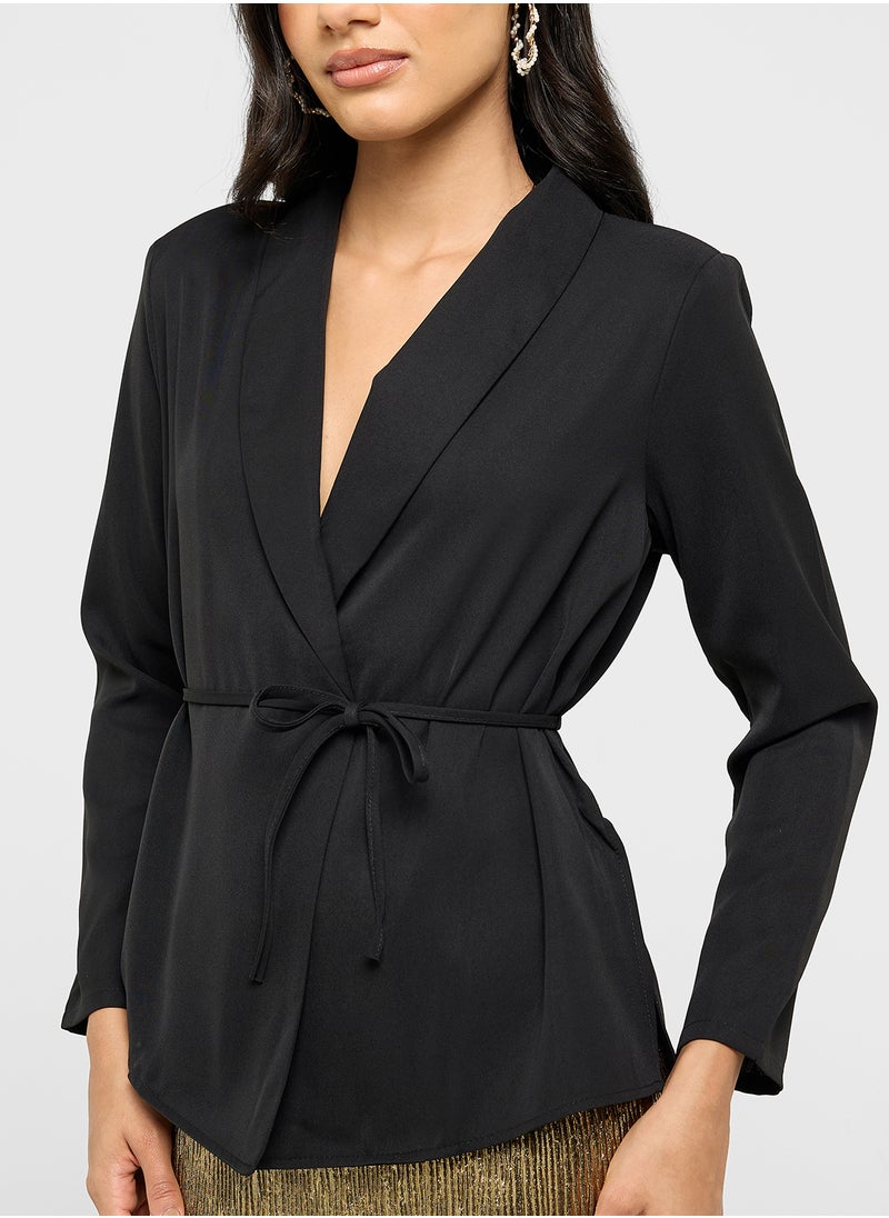 ELLA - Wrap Styled Top - Image 1