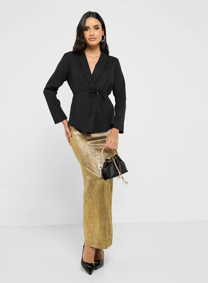 ELLA Wrap Styled Top