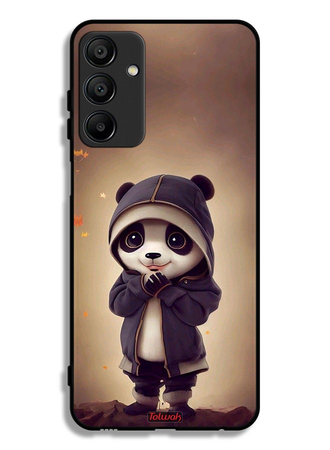 Tolwak Samsung Galaxy A15 4G Protective Case Cover Cute Little Panda - Image 1