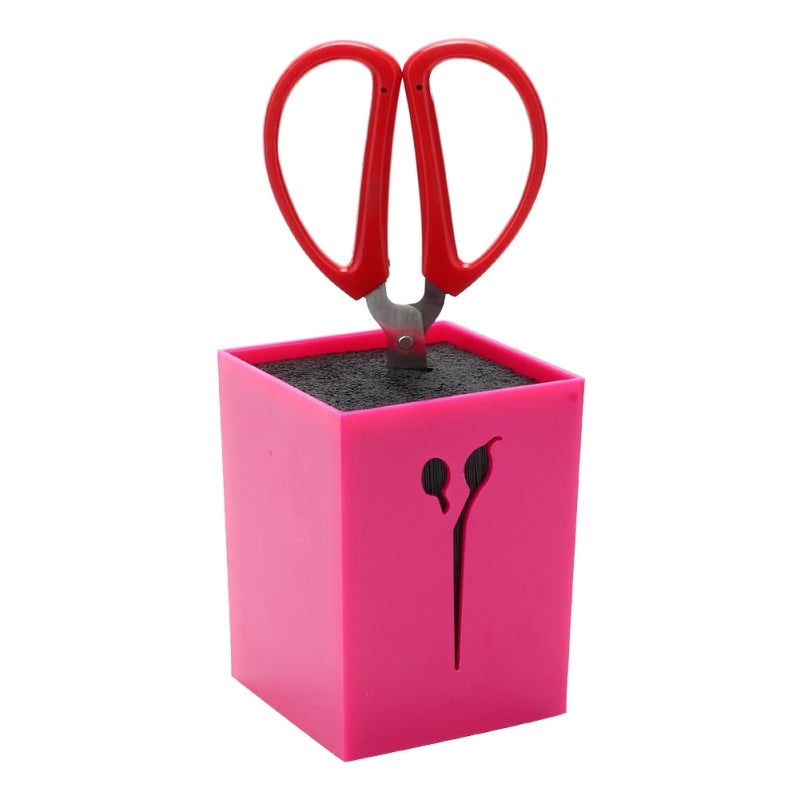 Scissor Storage Box Separable Design Easy Clean Anti-Slip Base Professional Hairdressing Tool Holder - Flexible Efficient Salon Organizer for Hair Stylists and Pet Groomers - Image 3