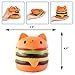 Anboor 45 Squishies Jumbo Slow Rising Kawaii Squishie Cat Hamburger Bread Toy - Image 4