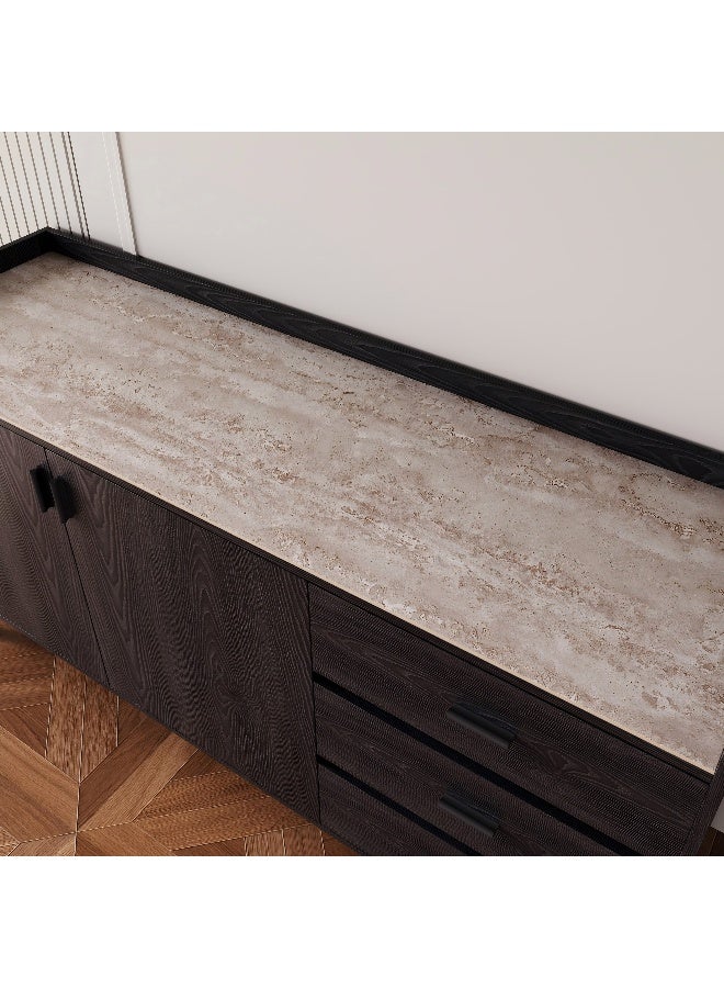 Home Box خزانة جانبية مارويل بطول 1.5 متر مع سطح حجري - Image 4