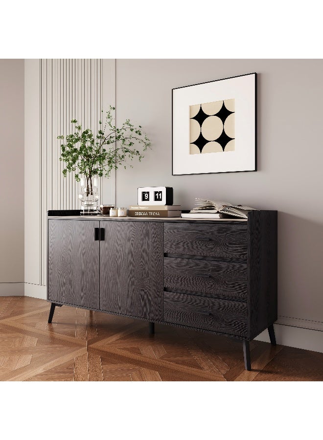 Home Box خزانة جانبية مارويل بطول 1.5 متر مع سطح حجري - Image 1