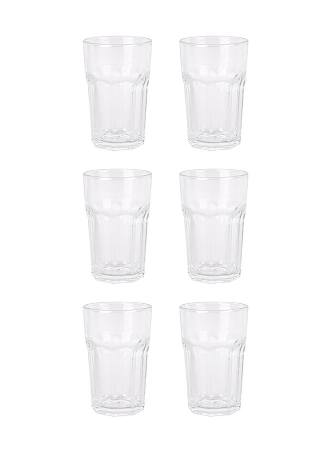 Ollieroo Embossed Old Fashioned Whiskey Glasses - Durable 330ml Hiball Glass for Cocktails, Water, Juice, Beer, Wine-Special Edition Glassware Set, Dishware, Dishwasher Safe - Image 2