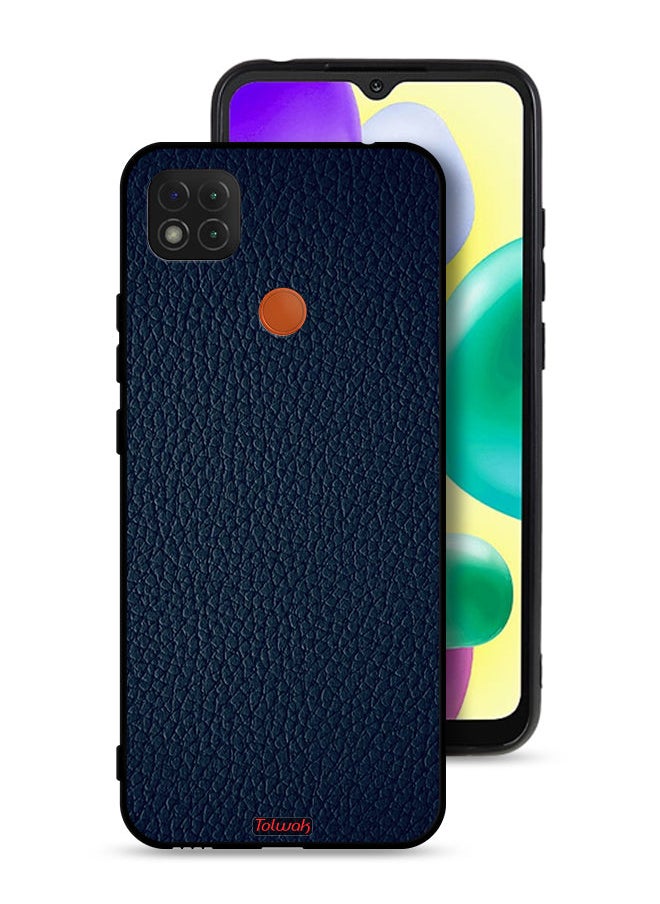 Tolwak Xiaomi Redmi 9C Protective Case Cover Leather Pattern  - Image 1
